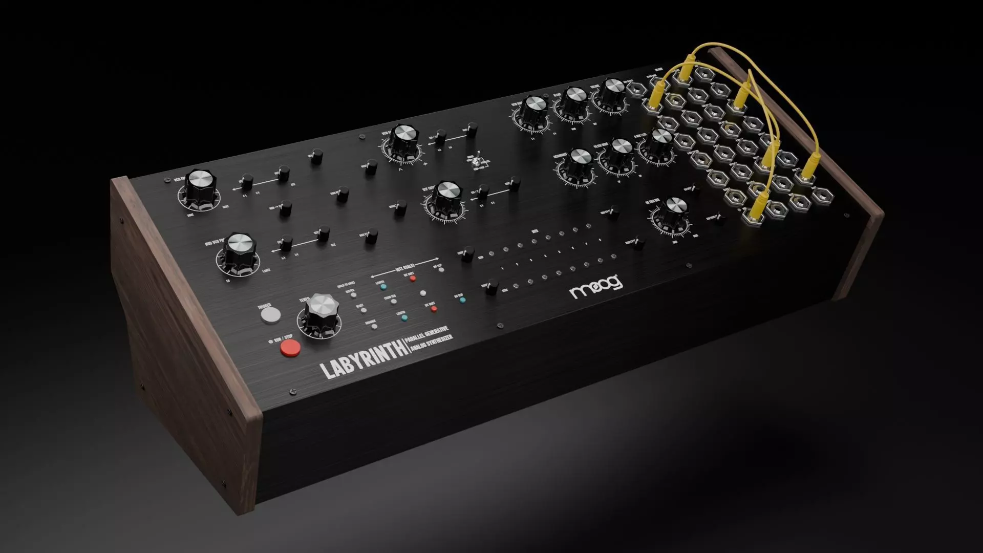 Moog Labyrinth Parallel Generative Analog Synthesizer  3D model_0
