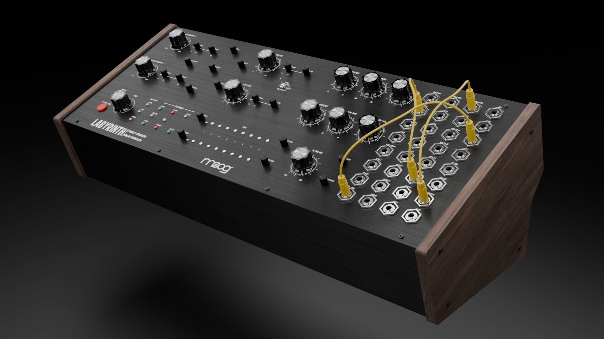 Moog Labyrinth Parallel Generative Analog Synthesizer  3D model_3