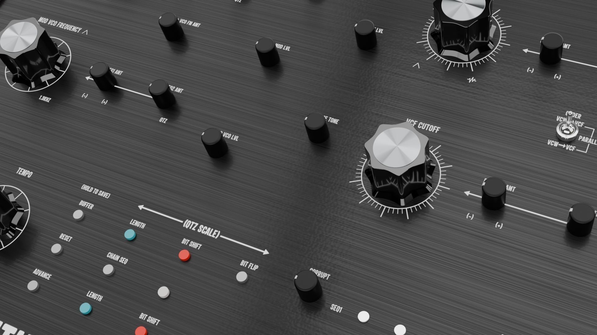 Moog Labyrinth Parallel Generative Analog Synthesizer  3D model_4