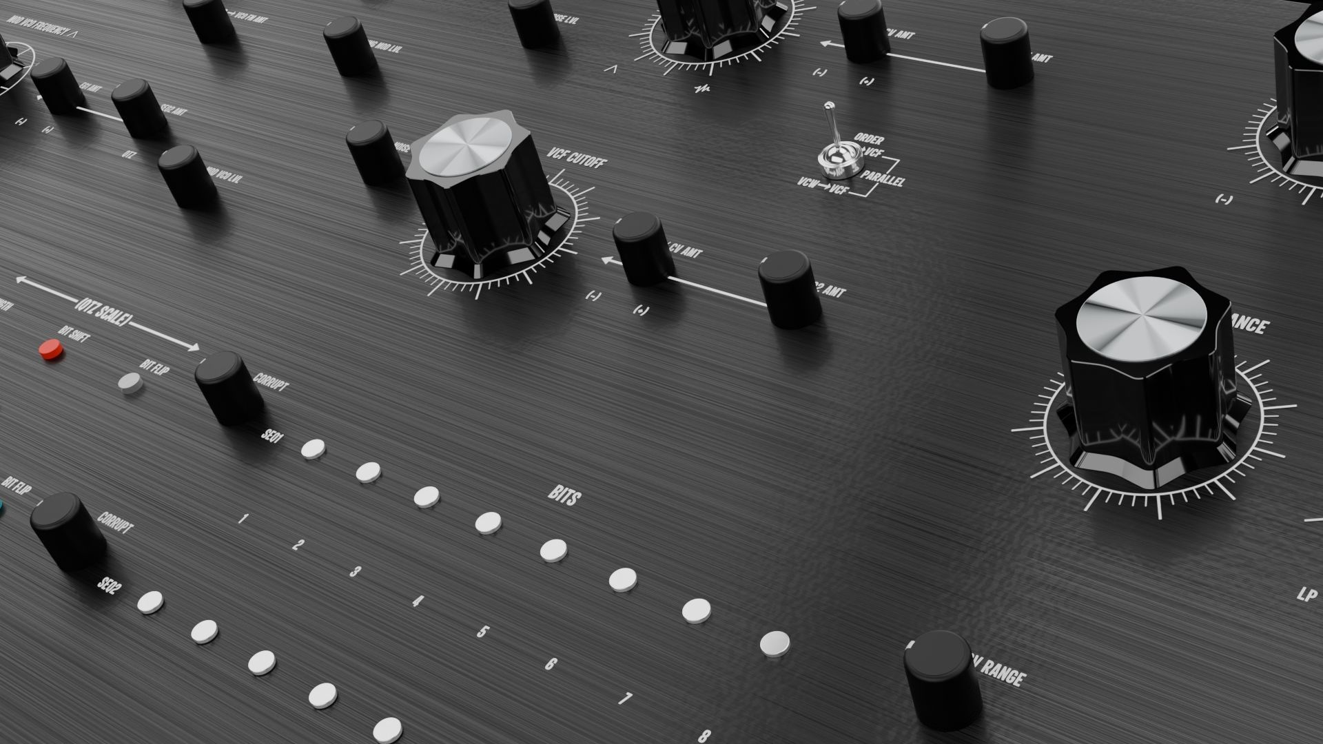 Moog Labyrinth Parallel Generative Analog Synthesizer  3D model_1