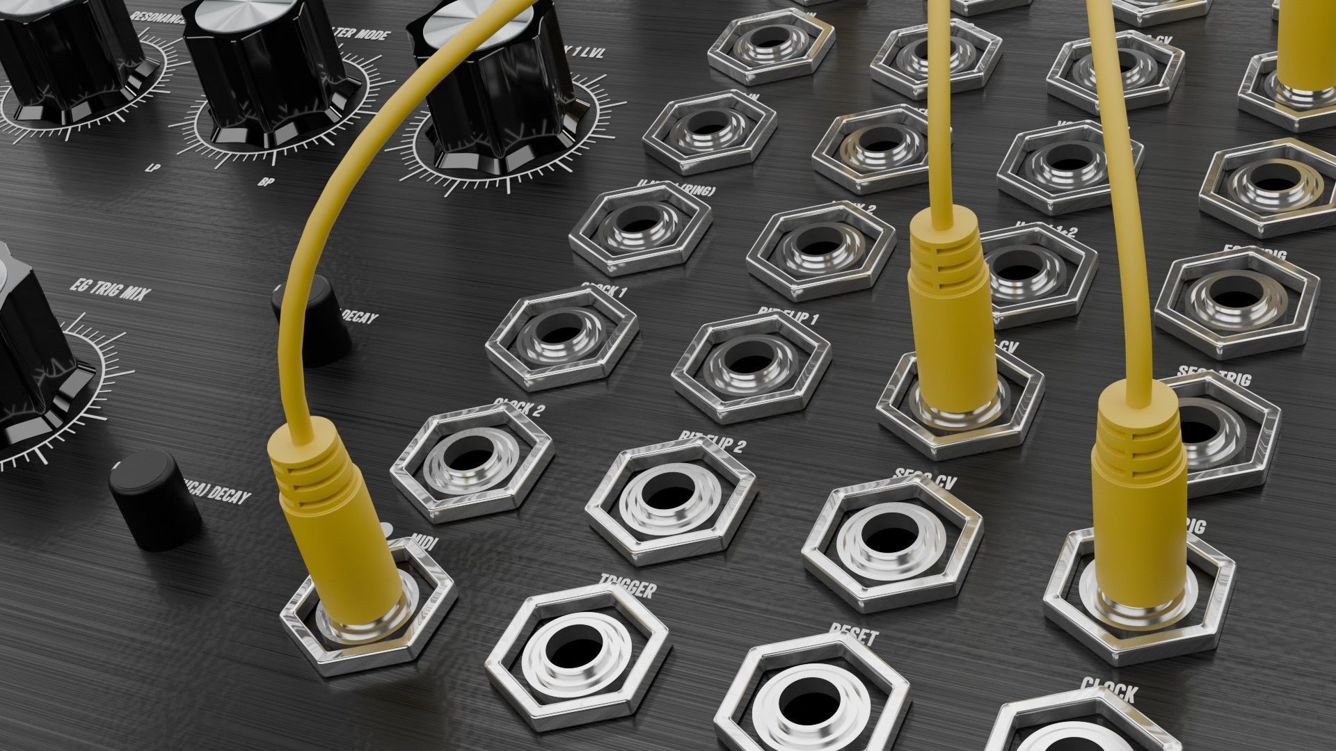 Moog Labyrinth Parallel Generative Analog Synthesizer  3D model_2