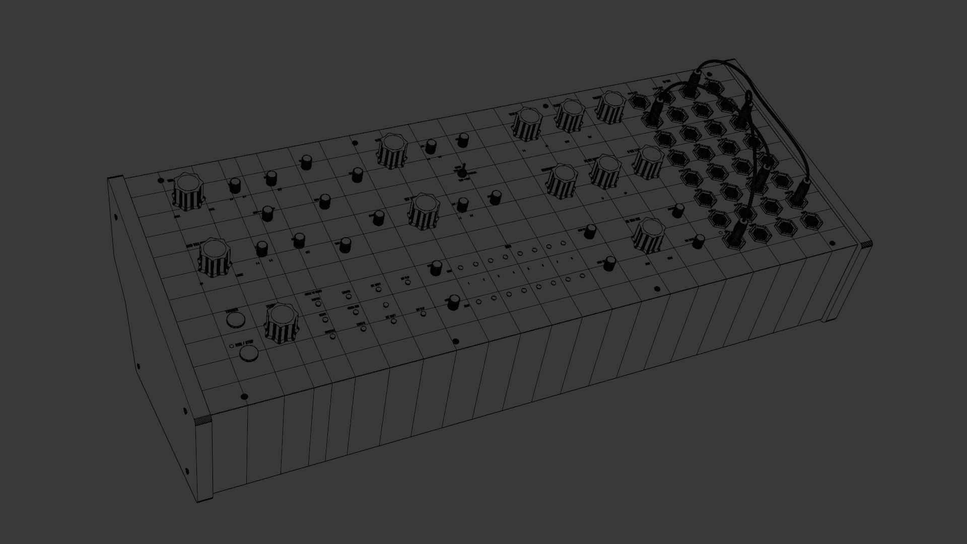 Moog Labyrinth Parallel Generative Analog Synthesizer  3D model_10