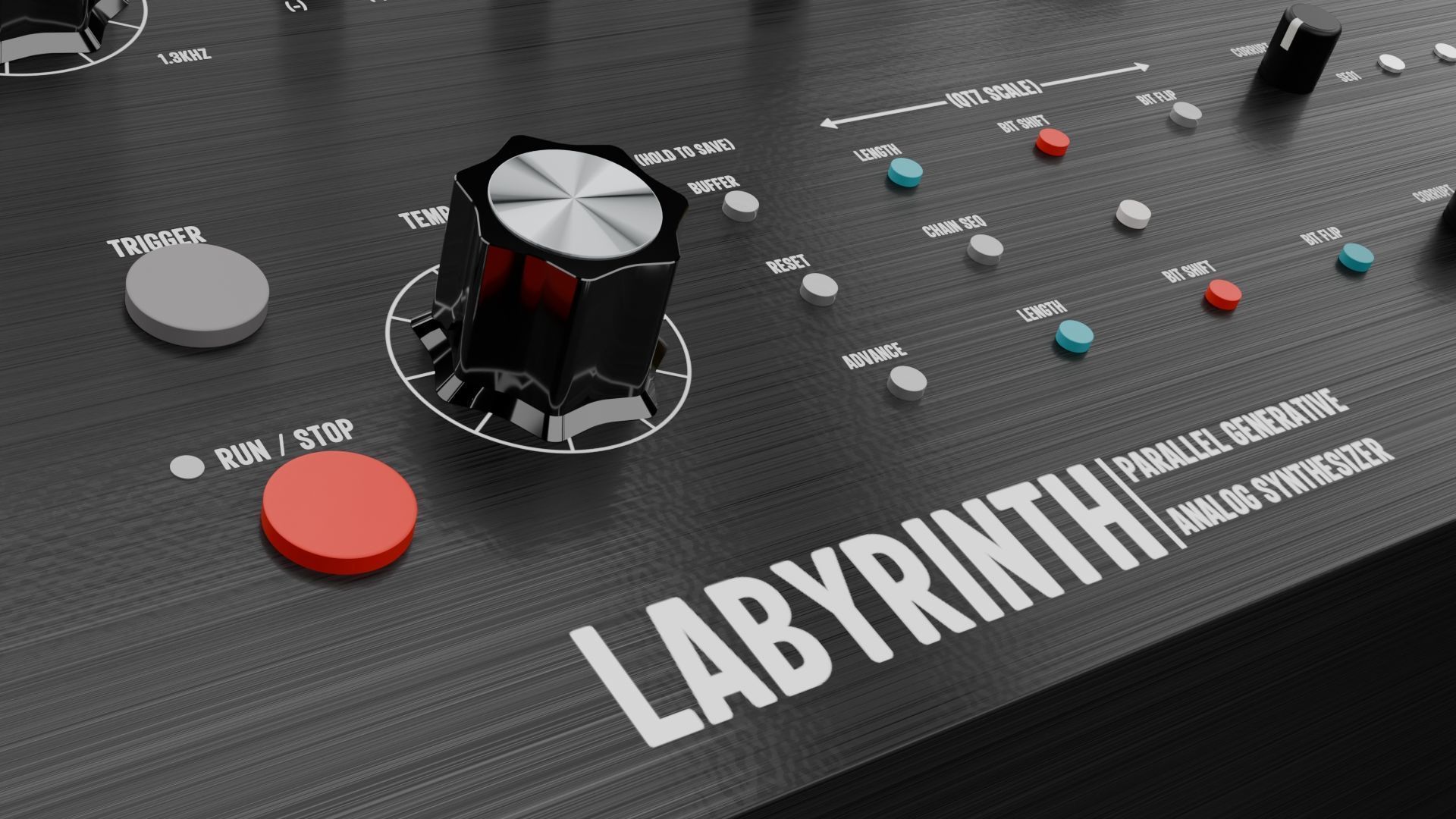 Moog Labyrinth Parallel Generative Analog Synthesizer  3D model_5