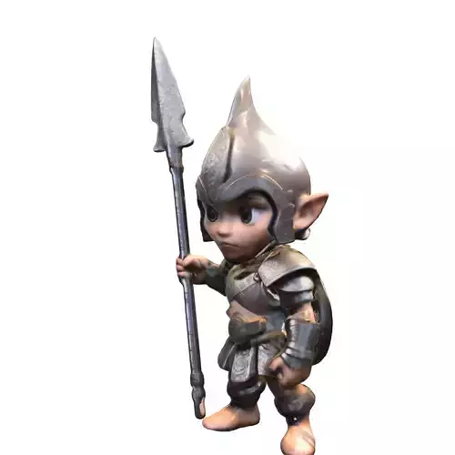 Elf Warrior dungers and dragons