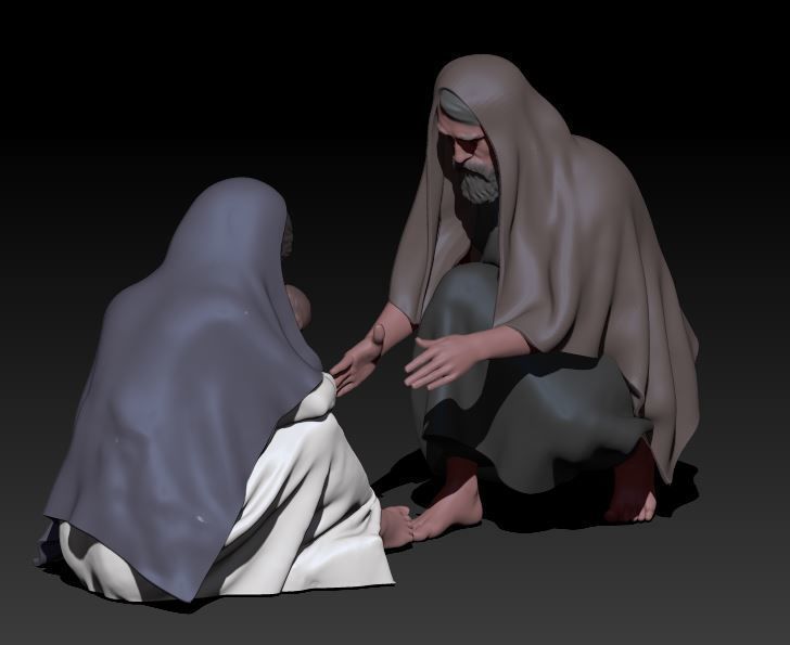 nativity 3 3D print model_1
