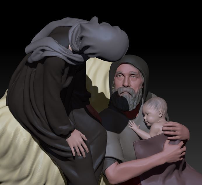 nativity 4 3D print model_5
