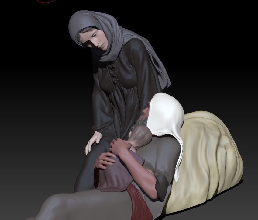 nativity 4 3D print model_7