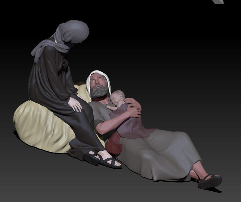 nativity 4 3D print model_6