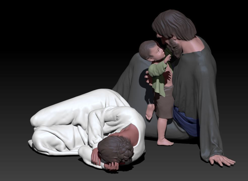 nativity 5 3D print model_4