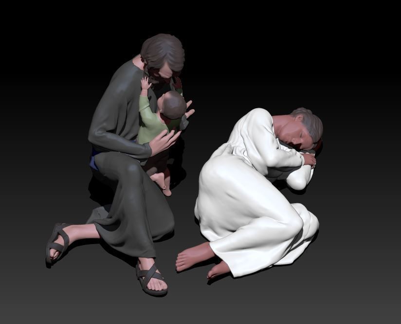 nativity 5 3D print model_1