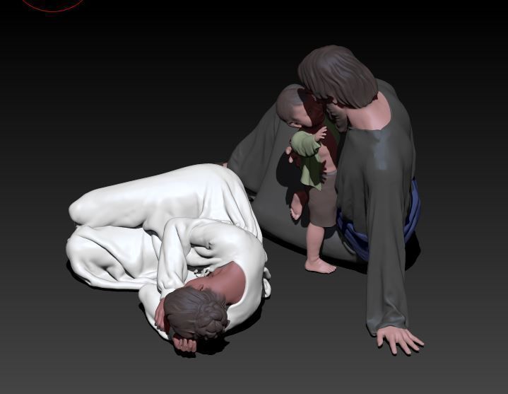 nativity 5 3D print model_3