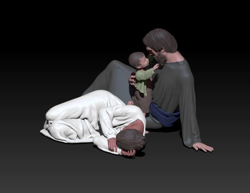 nativity 5 3D print model_2