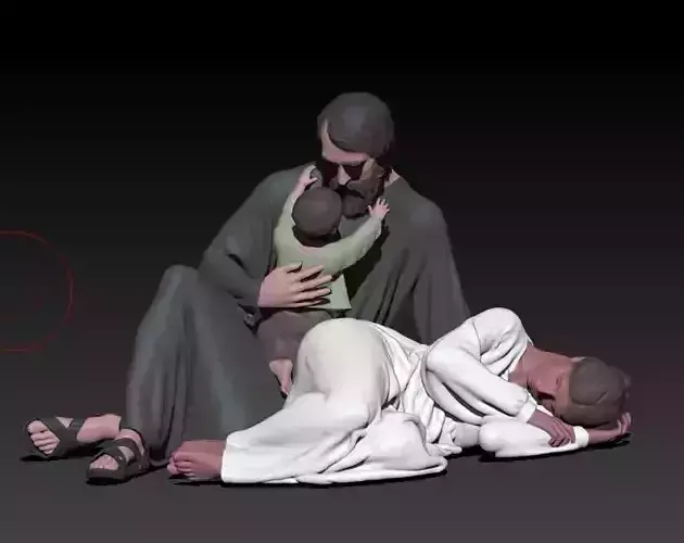 nativity 5 3D print model