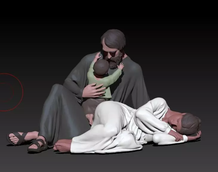 nativity 5 3D print model_0