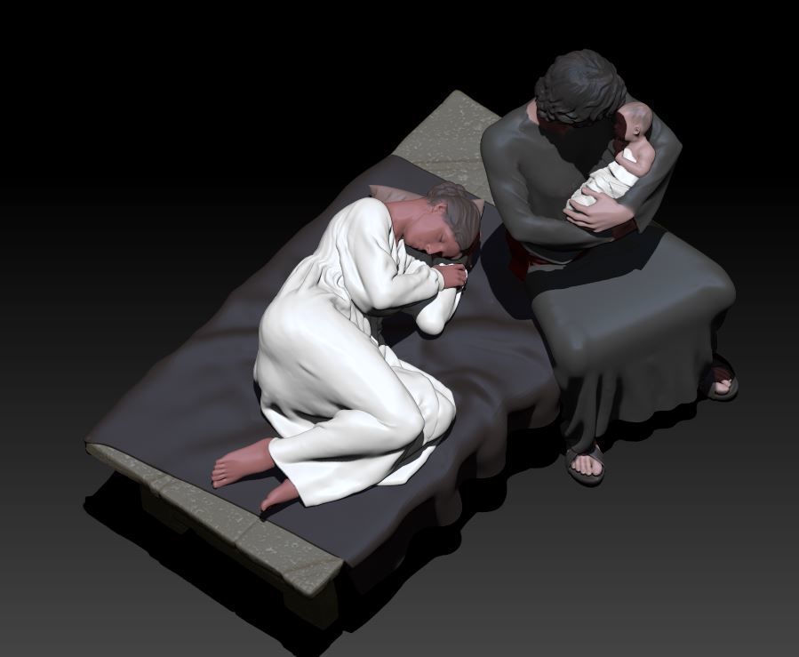 nativity 6 3D print model_1