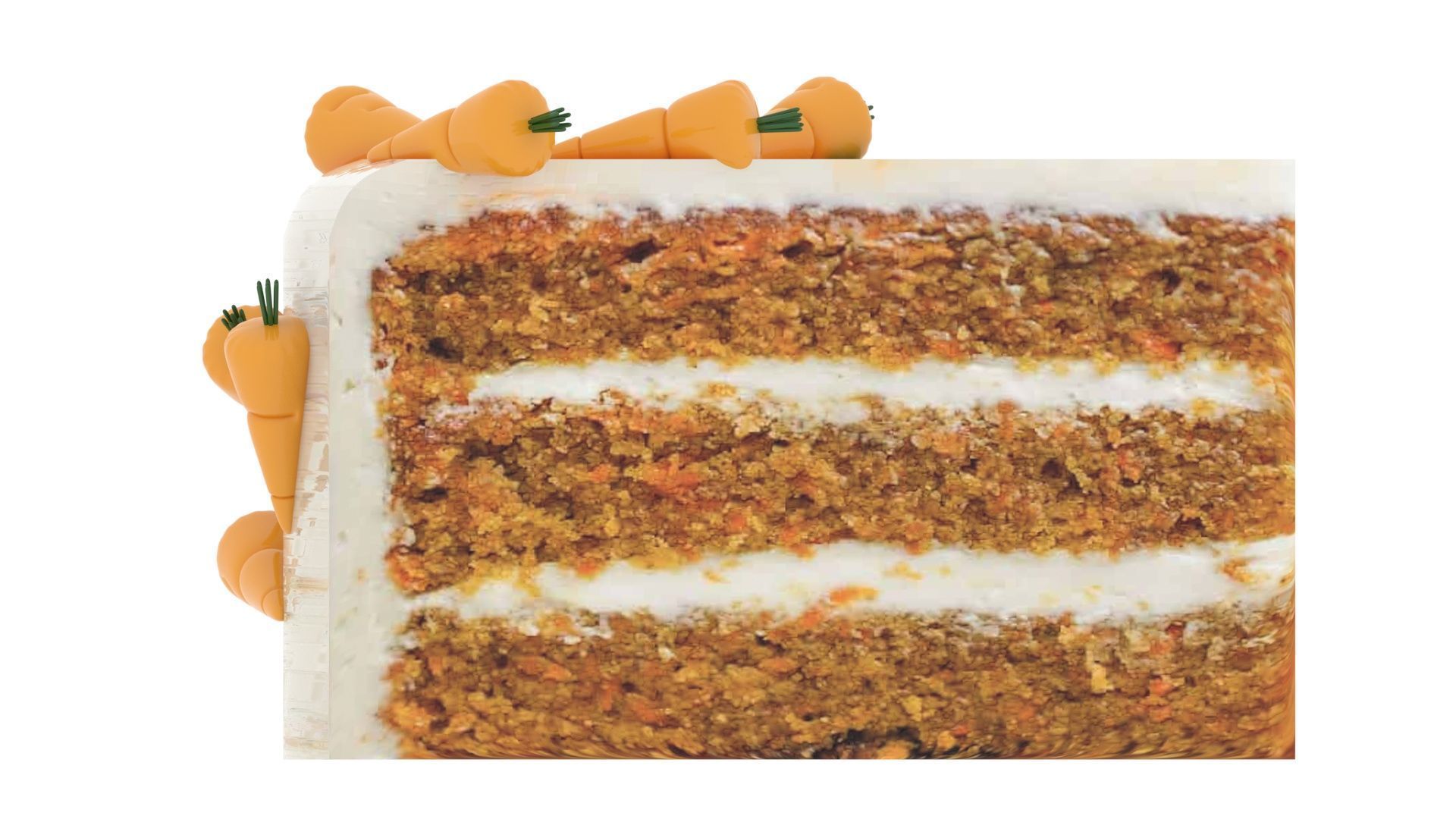 Carrot Cake 3D model_14