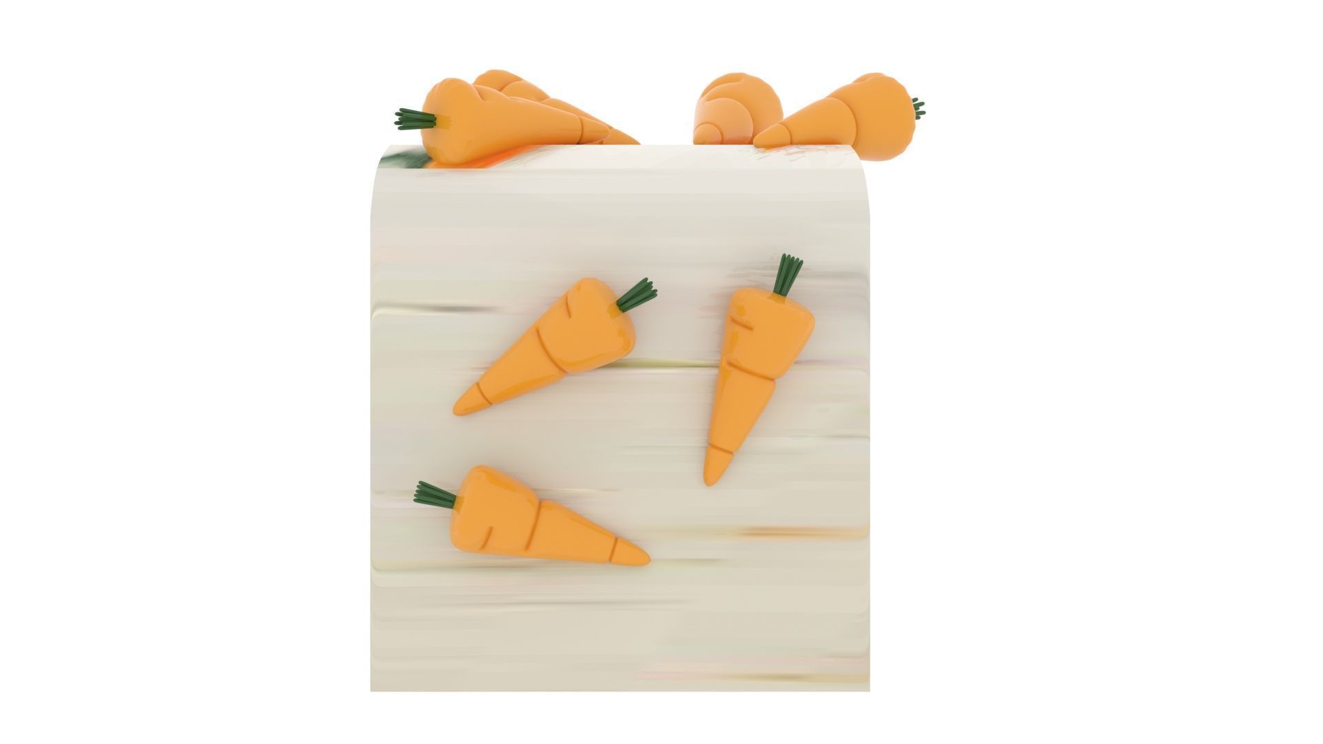 Carrot Cake 3D model_15