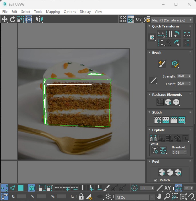 Carrot Cake 3D model_31