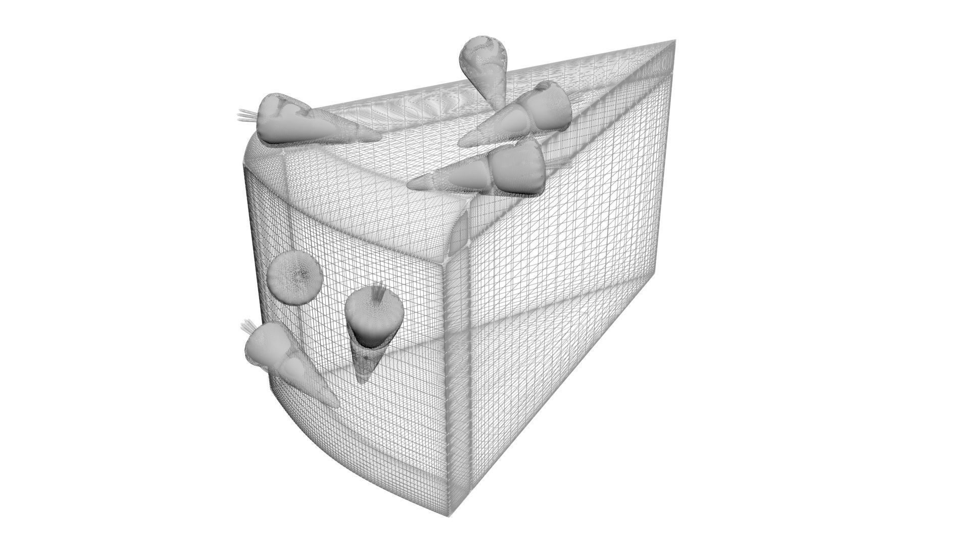 Carrot Cake 3D model_19