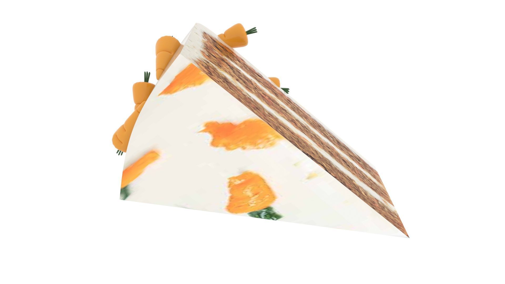 Carrot Cake 3D model_11