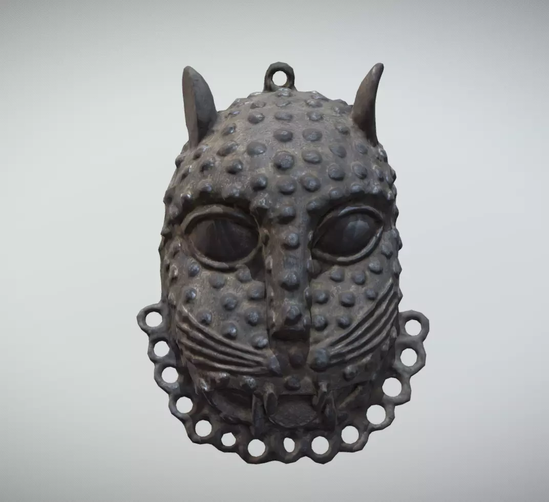 Uhunmwu Ekpen Low-poly 3D model