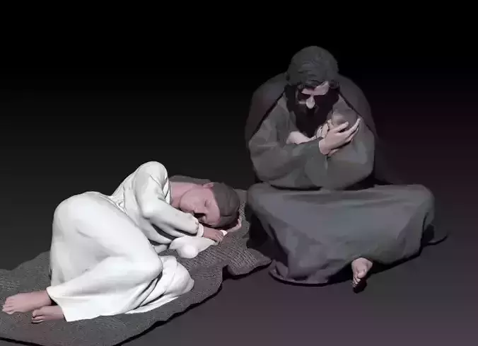 nativity 7 3D print model