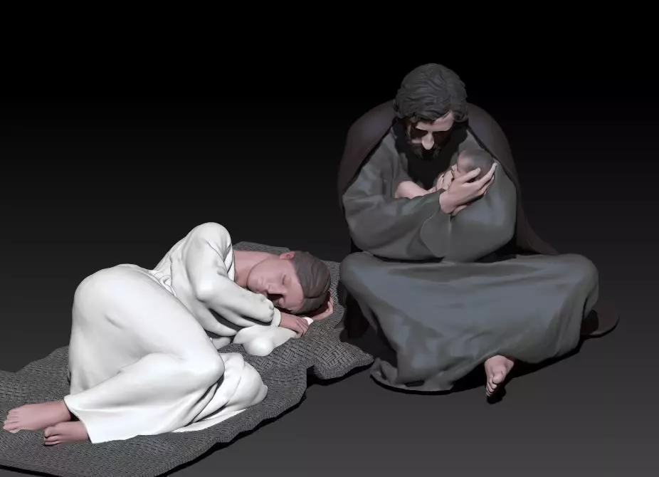 nativity 7 3D print model_0