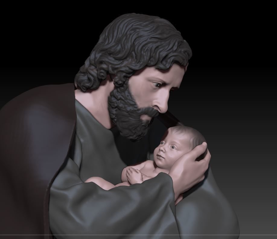 nativity 7 3D print model_4