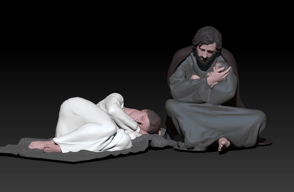 nativity 7 3D print model_1