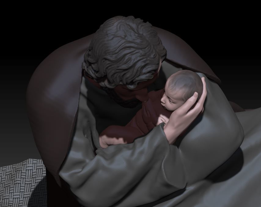 nativity 7 3D print model_5