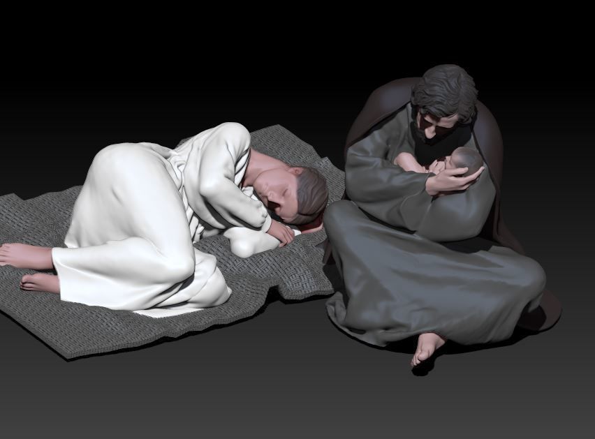 nativity 7 3D print model_2