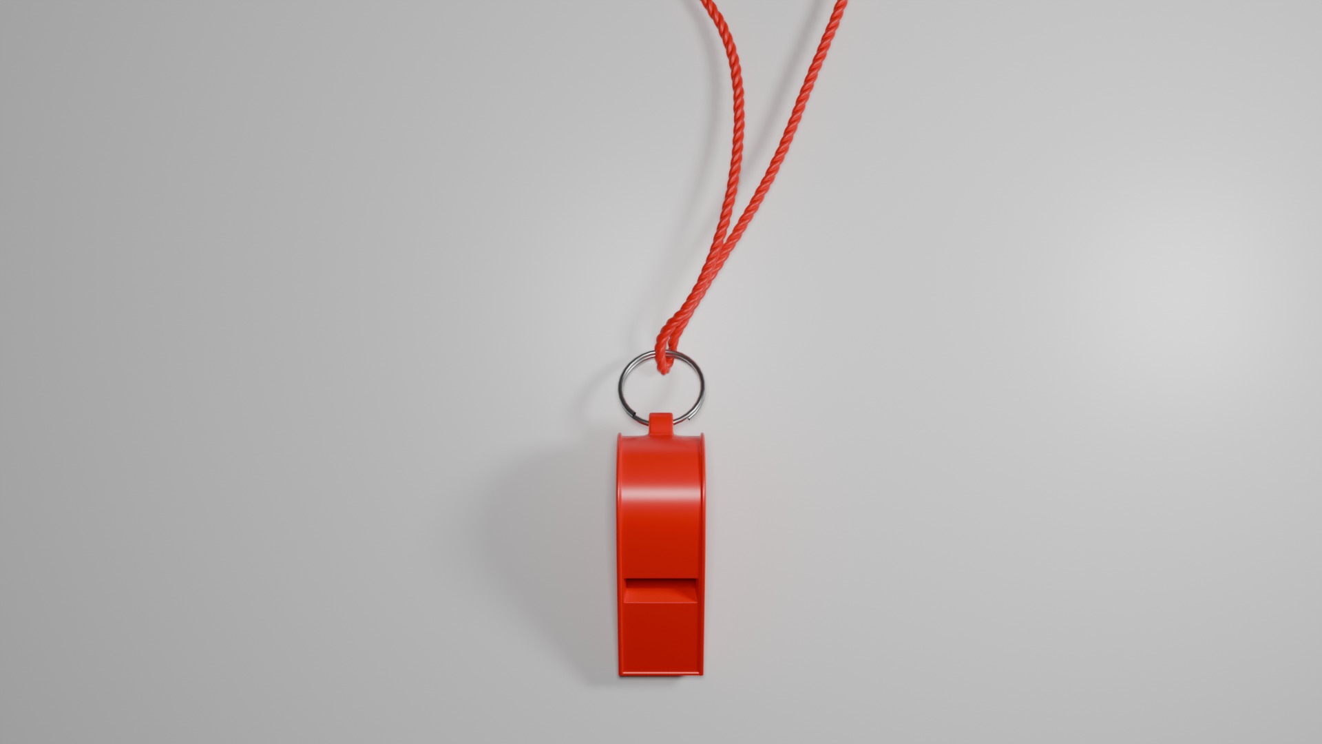 whistle Low-poly 3D model_2
