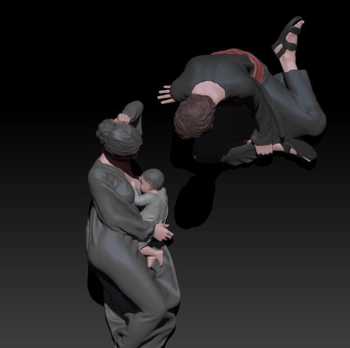 nativity 8 3D print model_4