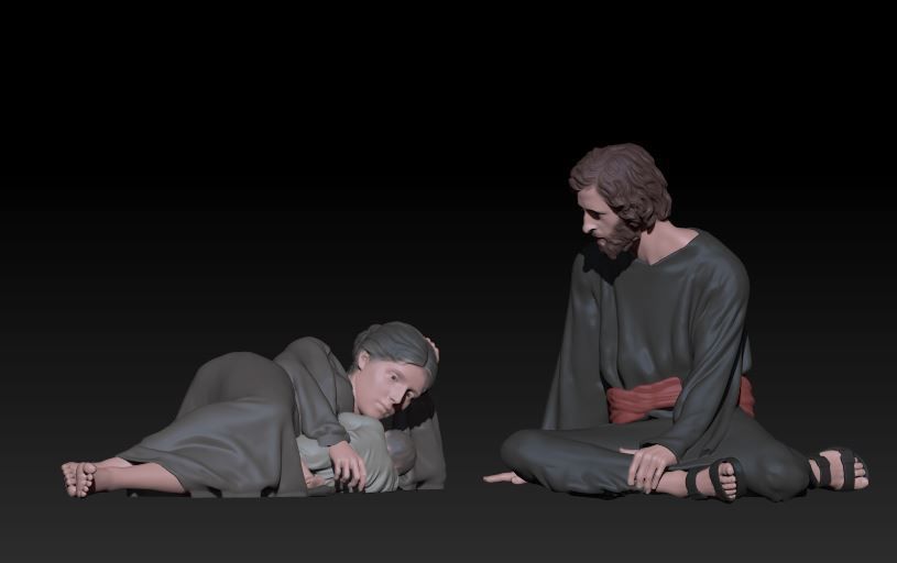 nativity 8 3D print model_5