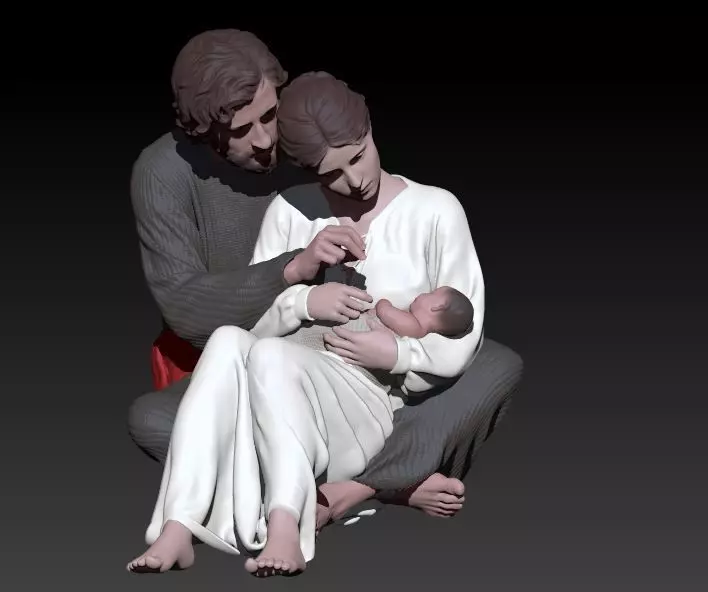 nativity 10 3D print model_0