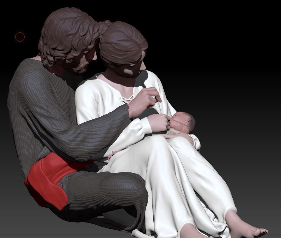 nativity 10 3D print model_4