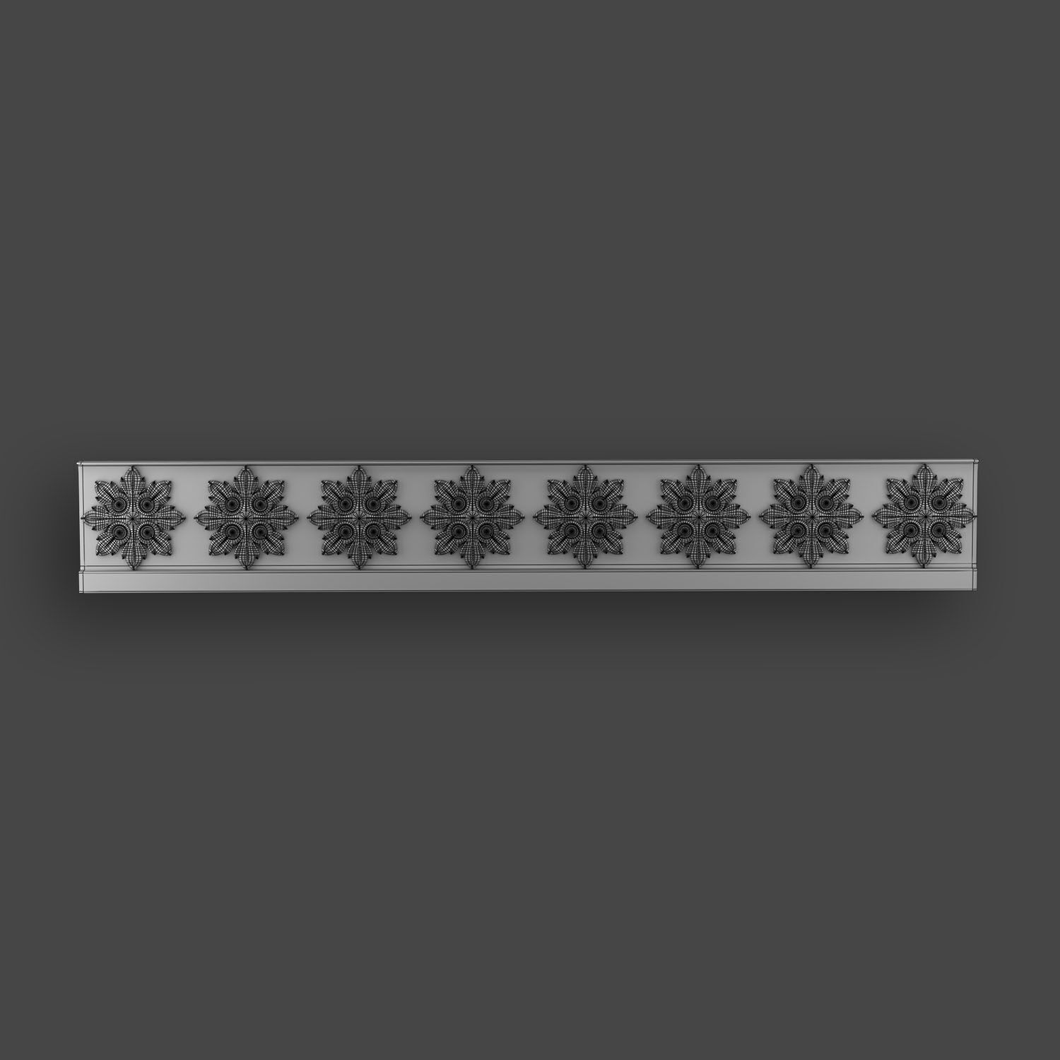 5 Borders Ornamental Pack 3 3D model_21