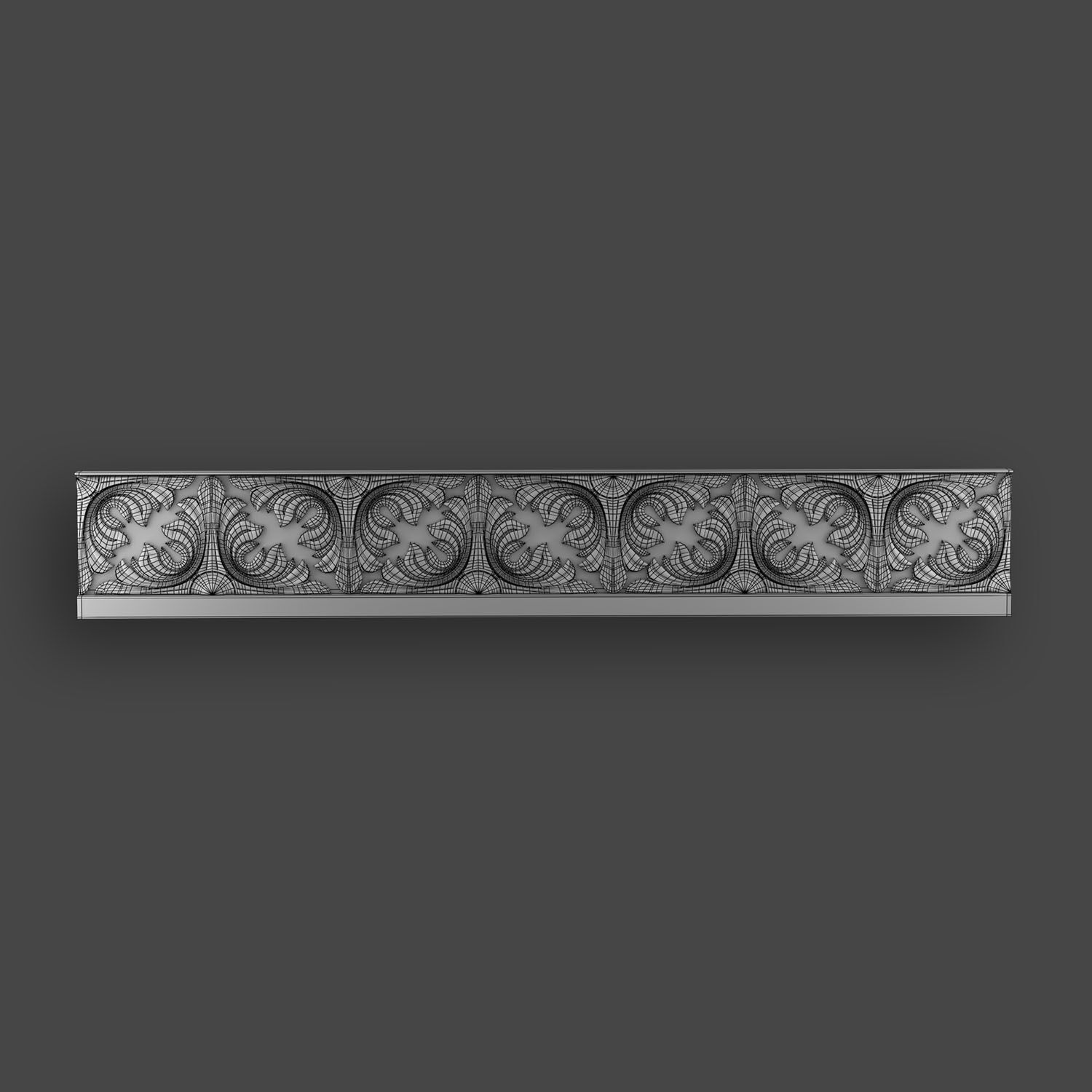 5 Borders Ornamental Pack 3 3D model_20