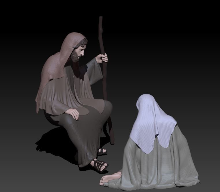 nativity 11 3D print model_3