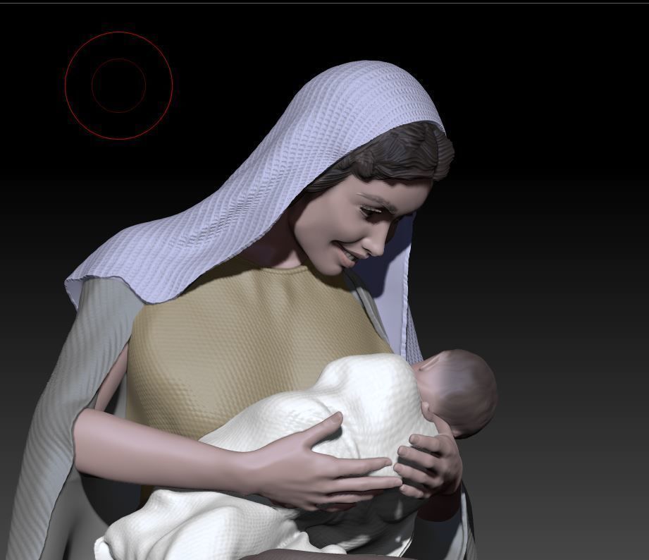 nativity 11 3D print model_4
