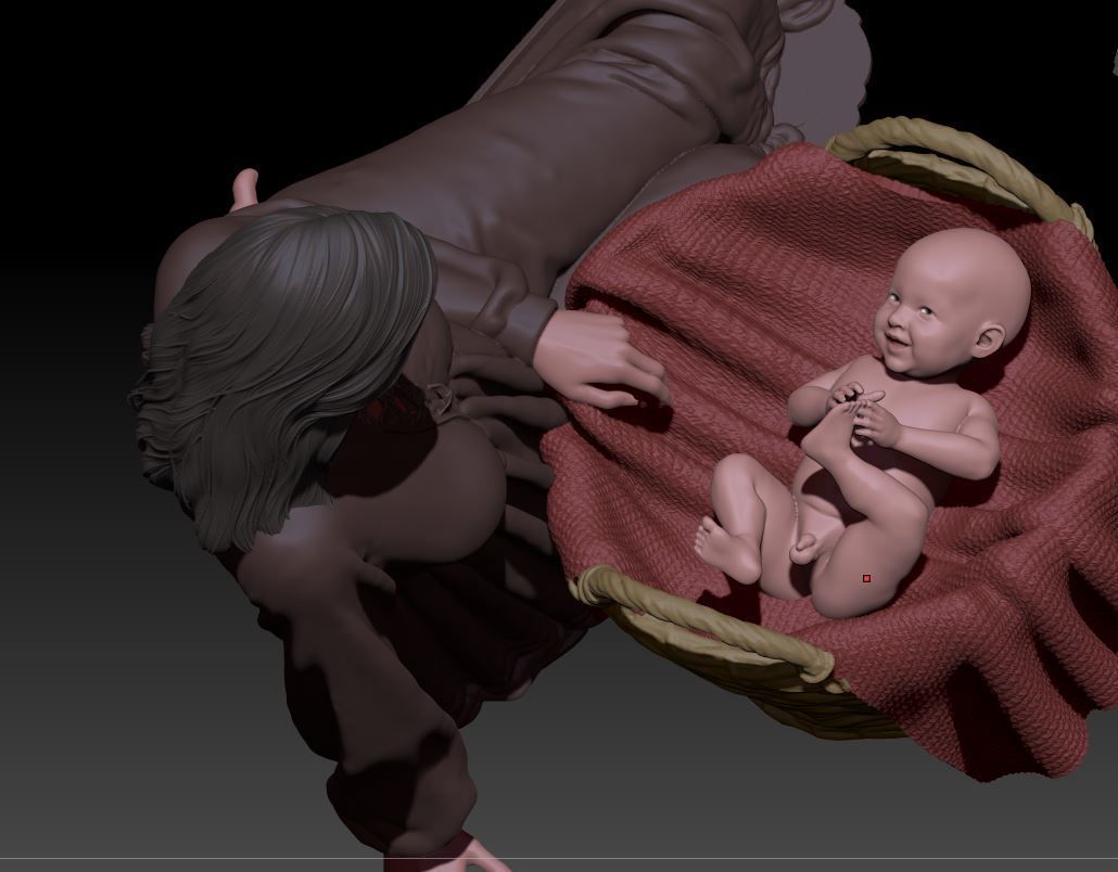 nativity 12 3D print model_5