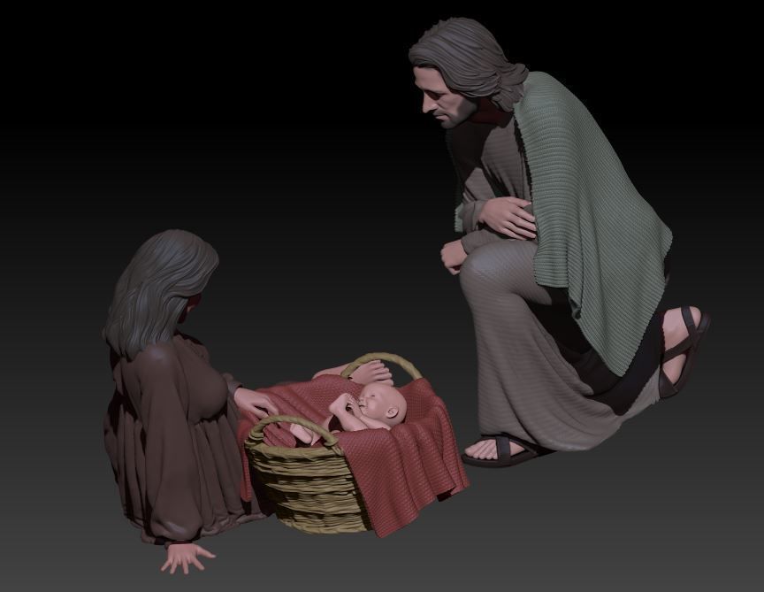 nativity 12 3D print model_1