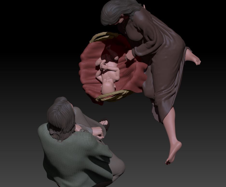 nativity 12 3D print model_4