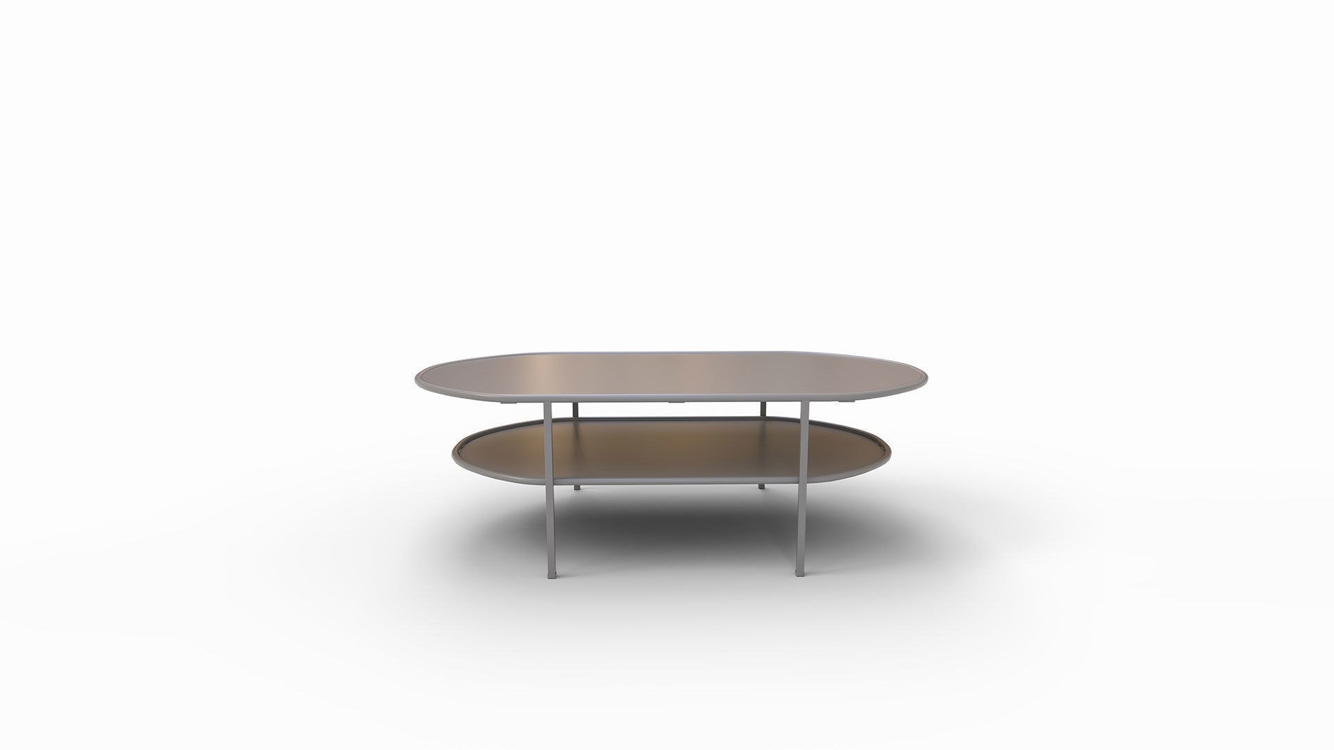 Ayana Oval Coffee Table 3D model_6
