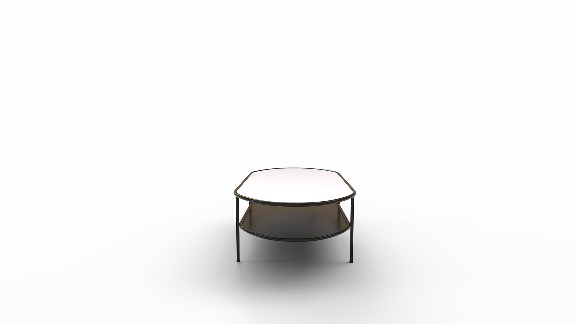 Ayana Oval Coffee Table 3D model_4