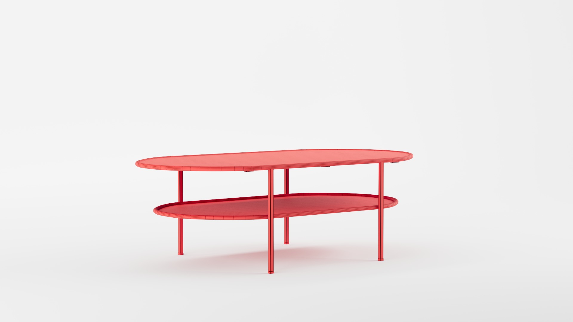 Ayana Oval Coffee Table 3D model_2