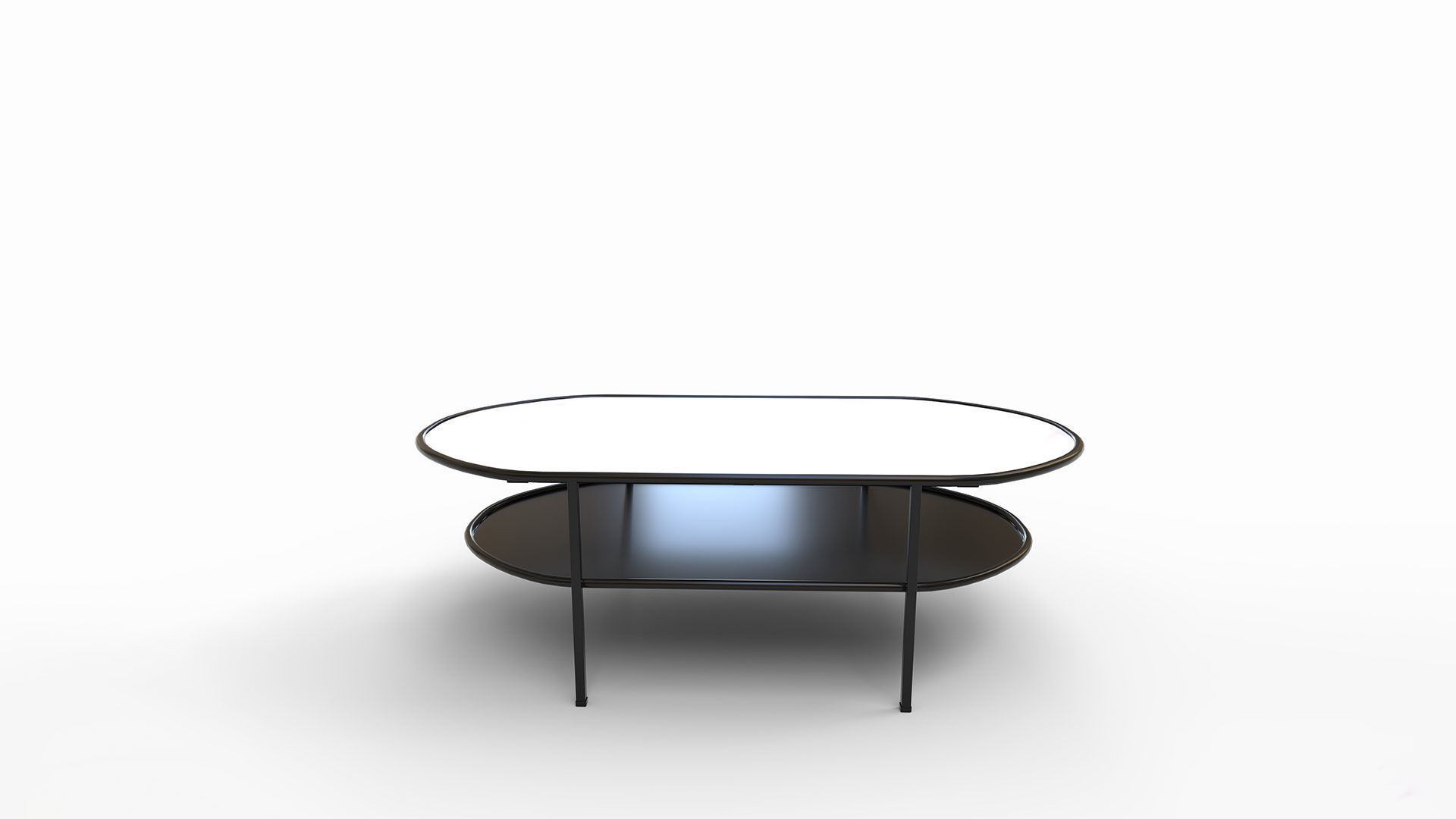 Ayana Oval Coffee Table 3D model_3
