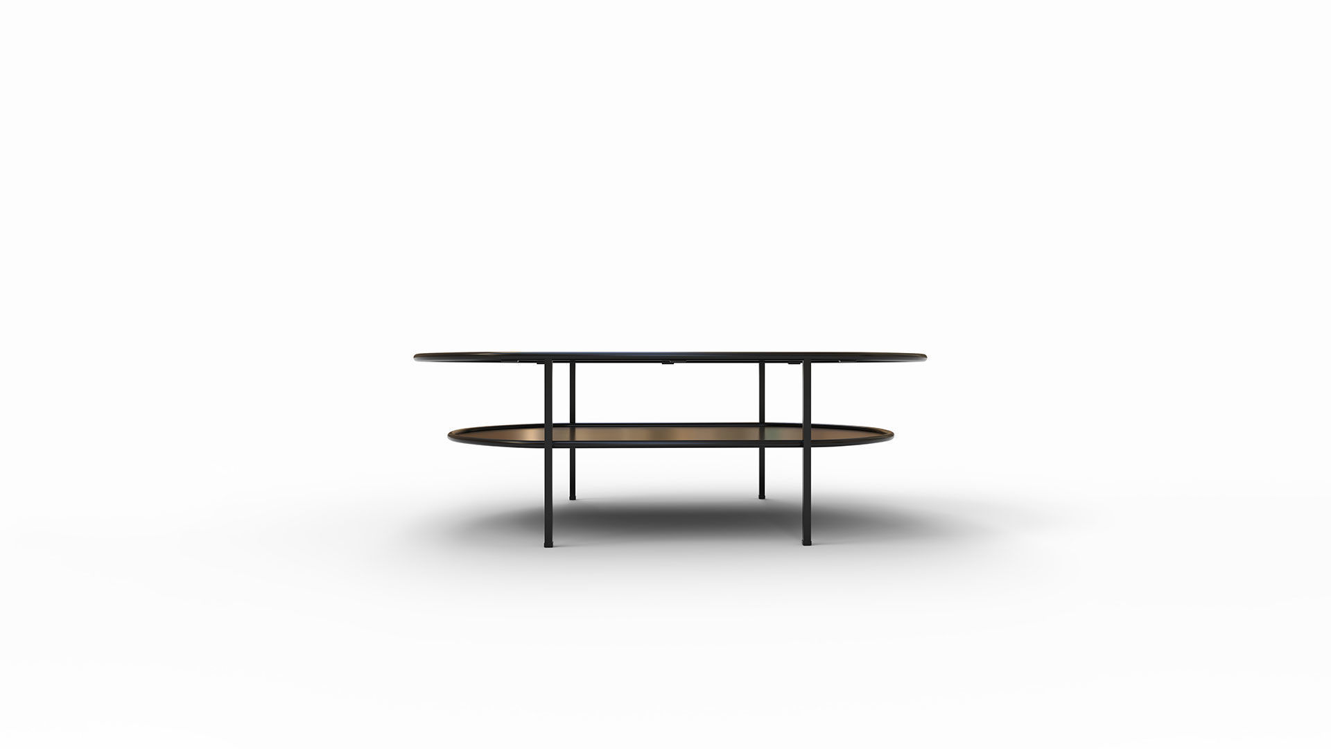 Ayana Oval Coffee Table 3D model_5