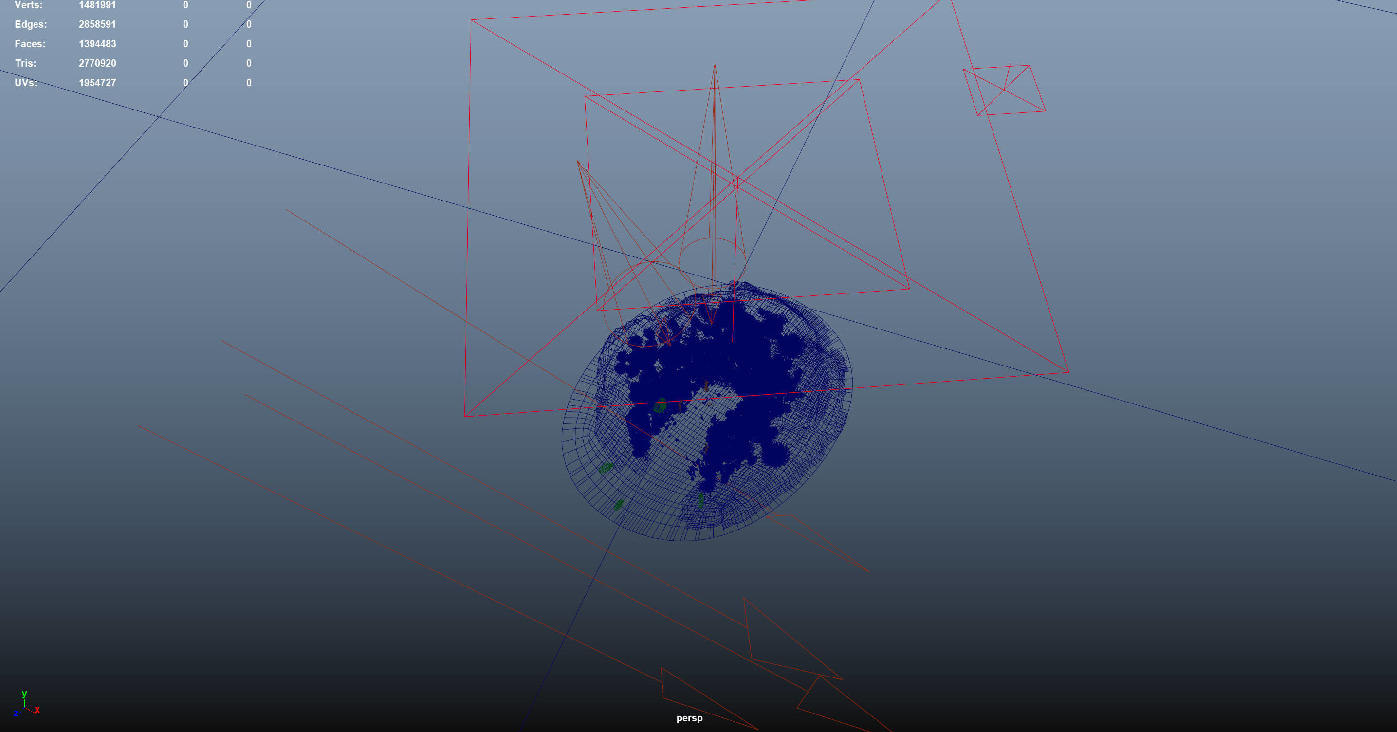 Cartoon Underwater Scene 3D model_9