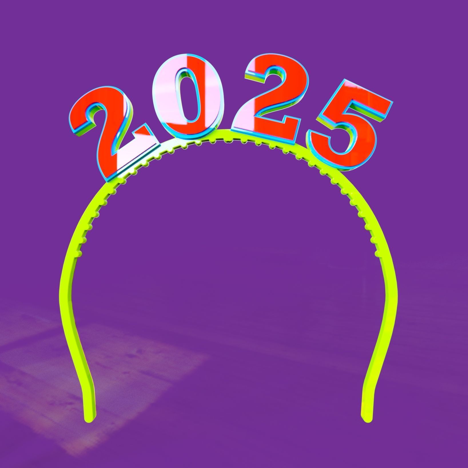 2025 Head band for adults kids and pets 3D print model_3
